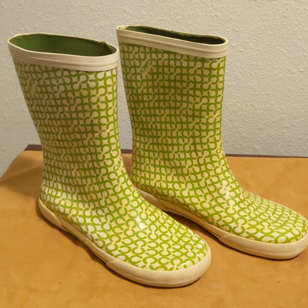 COACH Ursula Rain Boots